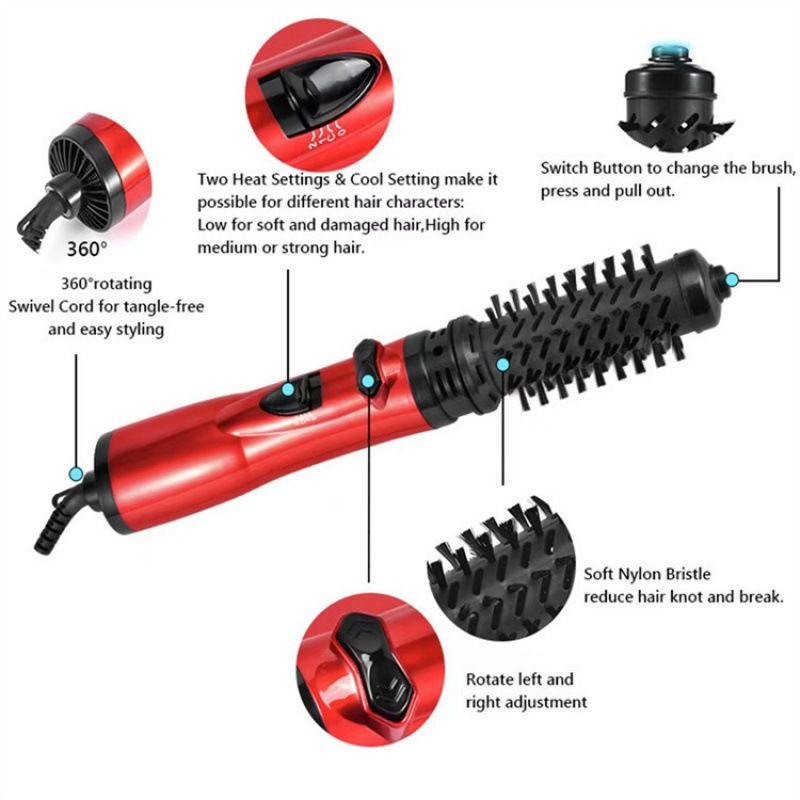 Sèche-cheveux 3 en 1 à air chaud et froid, nouveau fer à lisser électrique multifonction, fer à friser automatique, coiffeur_voghion.com