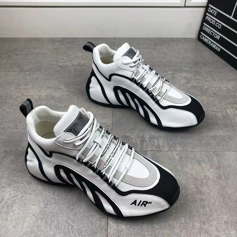 Spring And Autumn New Men's Sports Casual Fashion Versatile Breathable Running Height Increasing Dad Shoes_voghion.com