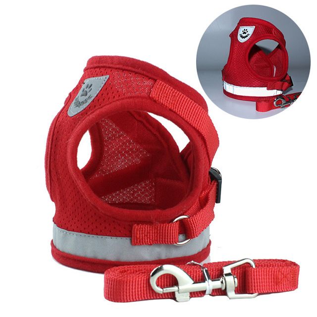 CDDMPET Dog Harness And Leash Set By PawParty Store_voghion.com