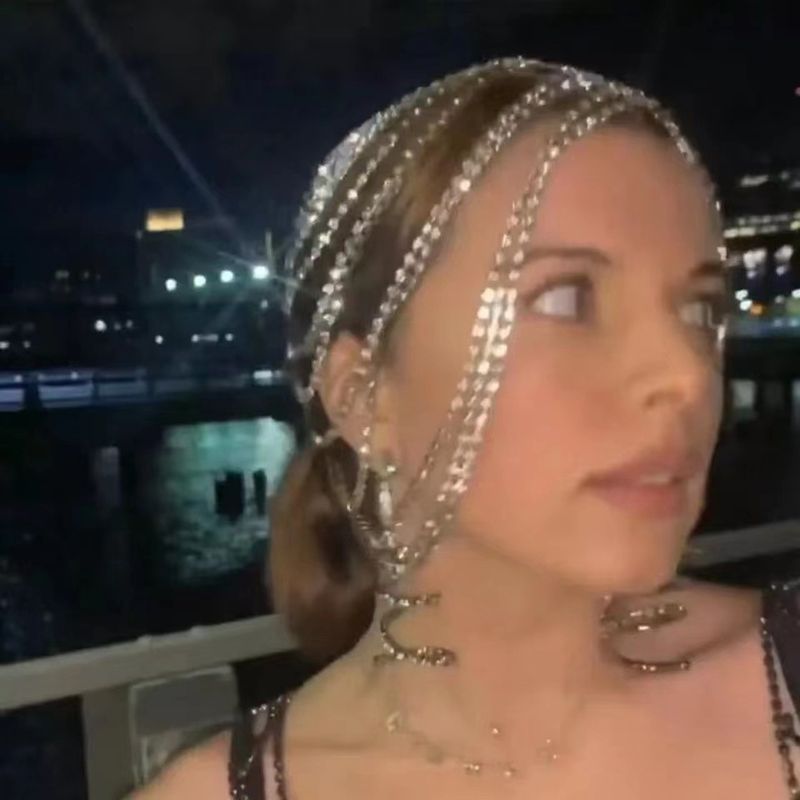 Luxe strass kwast hoofdtooi super sprankelende kristal meerlaagse hoed haaraccessoires gala feest bruids sieraden_voghion.com