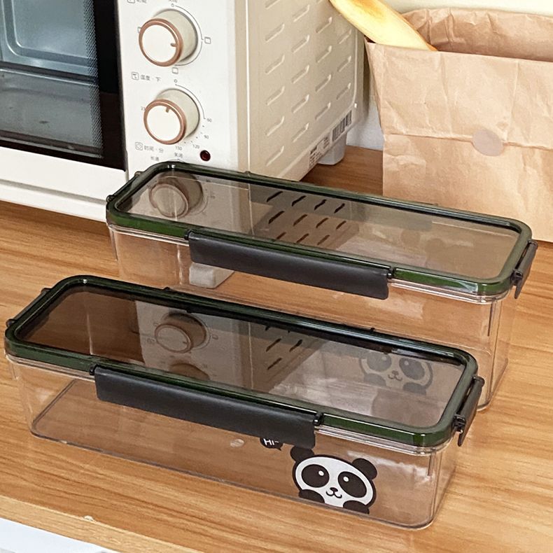 Household Storage Rectangular Hanging Noodle Plastic Refrigerator Kitchen Sealed Fresh-Keeping Box With Lid Food Grade_voghion.com