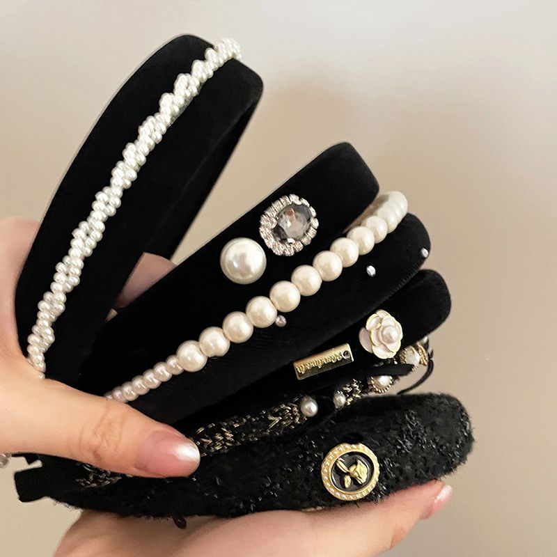 stile Fascia per capelli Camelia per donna autunno e inverno leggero lusso alta qualità alla moda accessori per capelli alla moda tutto-fiammifero fidanzata_voghion.com