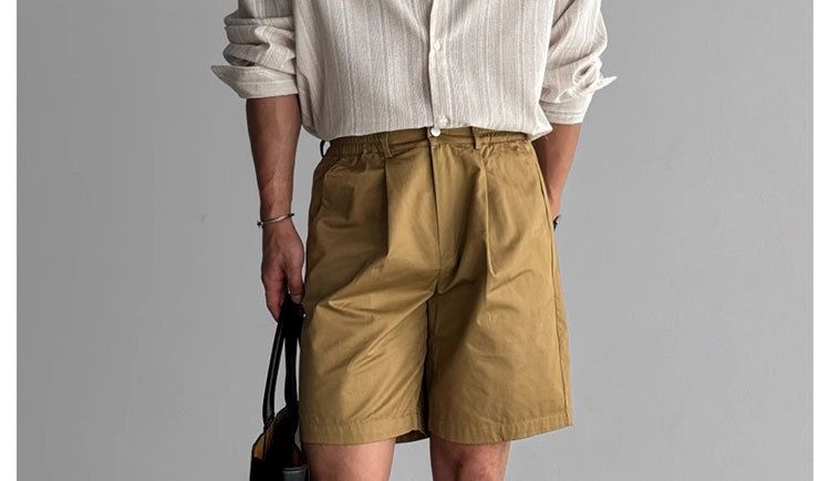 Camicia a maniche lunghe a righe in lino da uomo – Top casual leggero, anti-stiro e anti-sole, di ispirazione coreana (M-XXL)_voghion.com