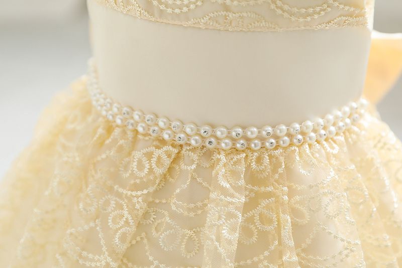 Kanner Kleedung Aussenhandel nei Produkter Kanner Unhängerkleed Béi Puppelchen éischte Gebuertsdag Meedchen Hochzäitskleed_voghion.com