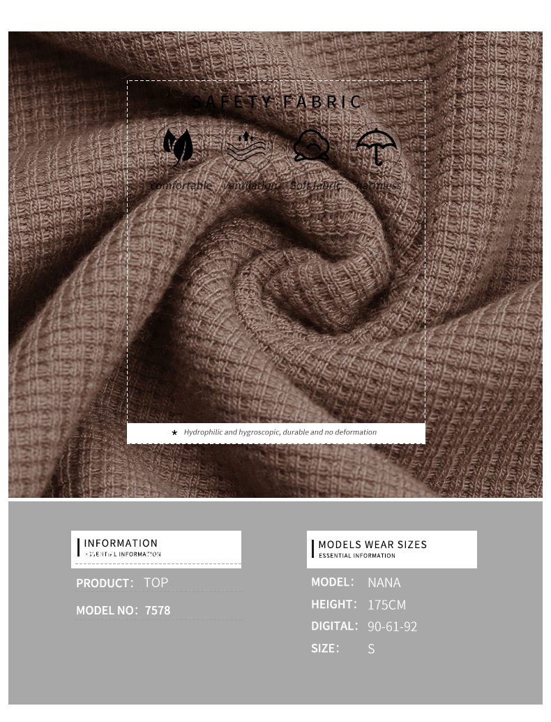 Maglione casual da donna con risvolto a maniche lunghe con cerniera superiore_voghion.com