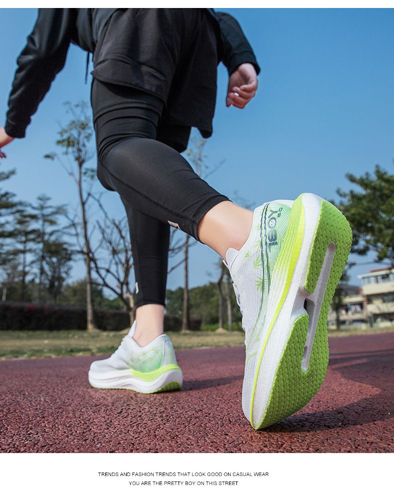 Ano do Dragão Edição Limitada Verão Masculino Luminoso Feminino Malha Respirável Corrida Noturna Estudante Casal Tênis_voghion.com
