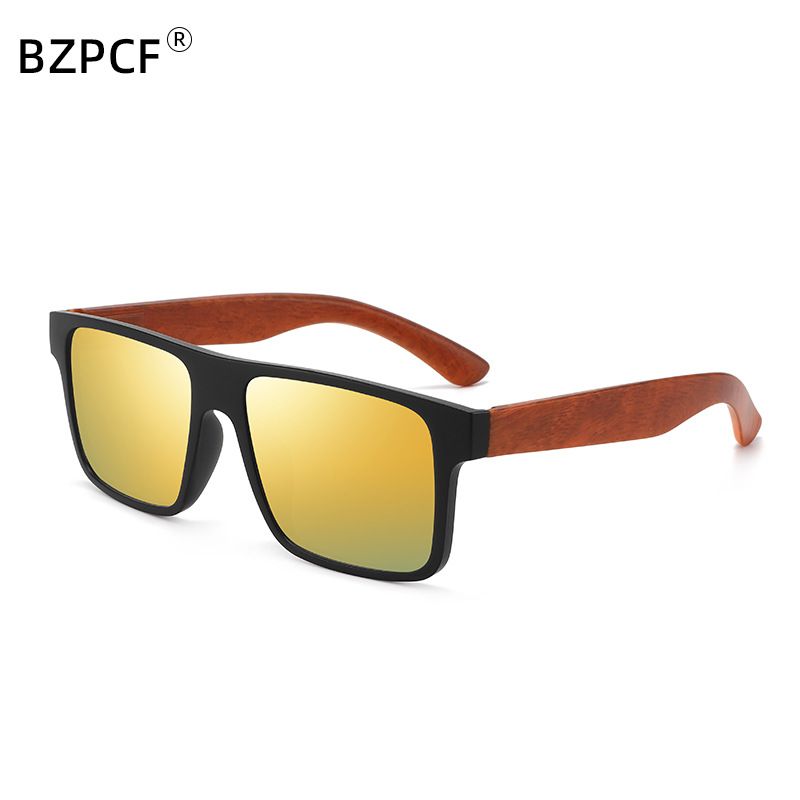 Nuovi occhiali da sole alla moda con protezione UV in bambù per uomo_voghion.com