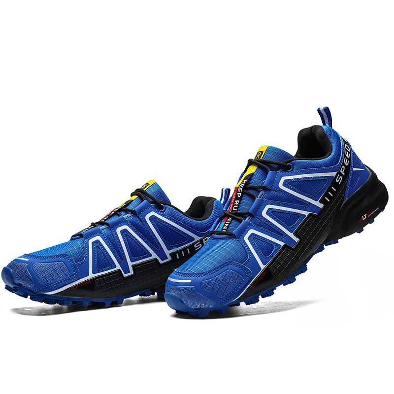 Scarpe da ciclismo per alpinismo da corsa antiscivolo per esterni transfrontalieri scarpe da bicicletta sportive per il tempo libero da uomo scarpe da viaggio Solomon escursionismo_voghion.com