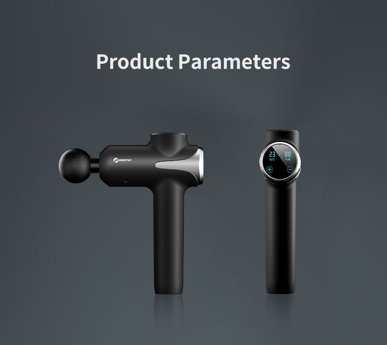 BOOSTER M2-E LCD kijelzős masszázs professzionális mélyizommasszírozó fájdalomcsillapító test relaxációs fasciális pisztoly masszázs_voghion.com