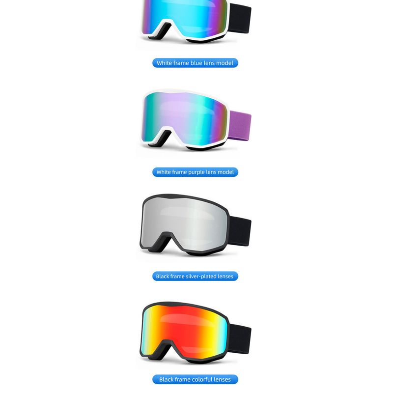 2025 New Outdoor Spherical Goggles Skiing Protective Double Layer Anti-Fog Unisex Ski Glasses_voghion.com
