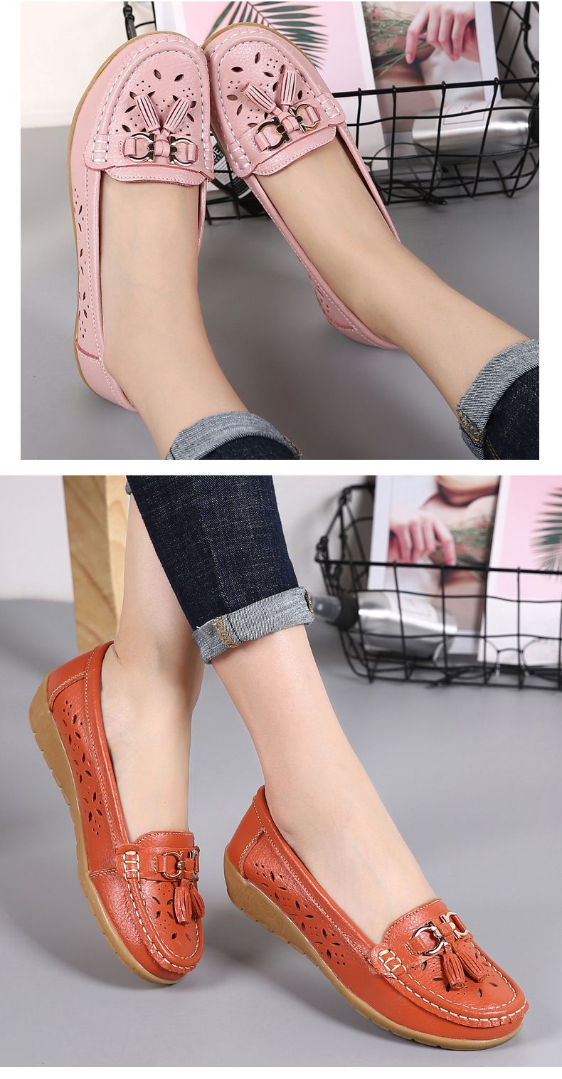 Doudou weibliche Mutter Schuhe faule Schuhe Damenschuhe Damen Casual Single Schuhe_voghion.com