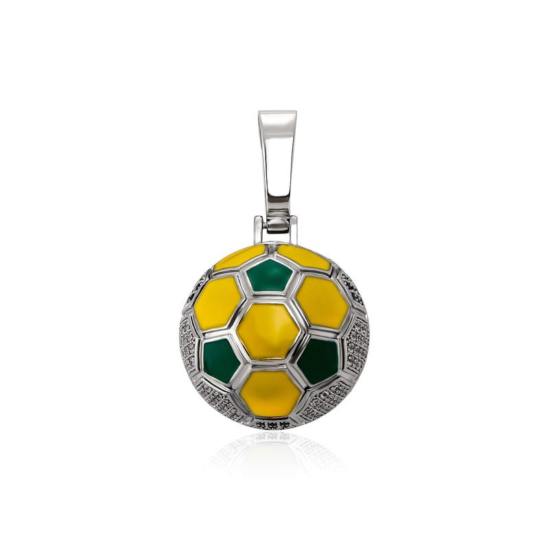 Charm Bracelets Football Team Color Matching Pendant Necklace Luminous Oil Drop Pentagram Bracelet Dopamine Accessories Trendy Jewelry_voghion.com