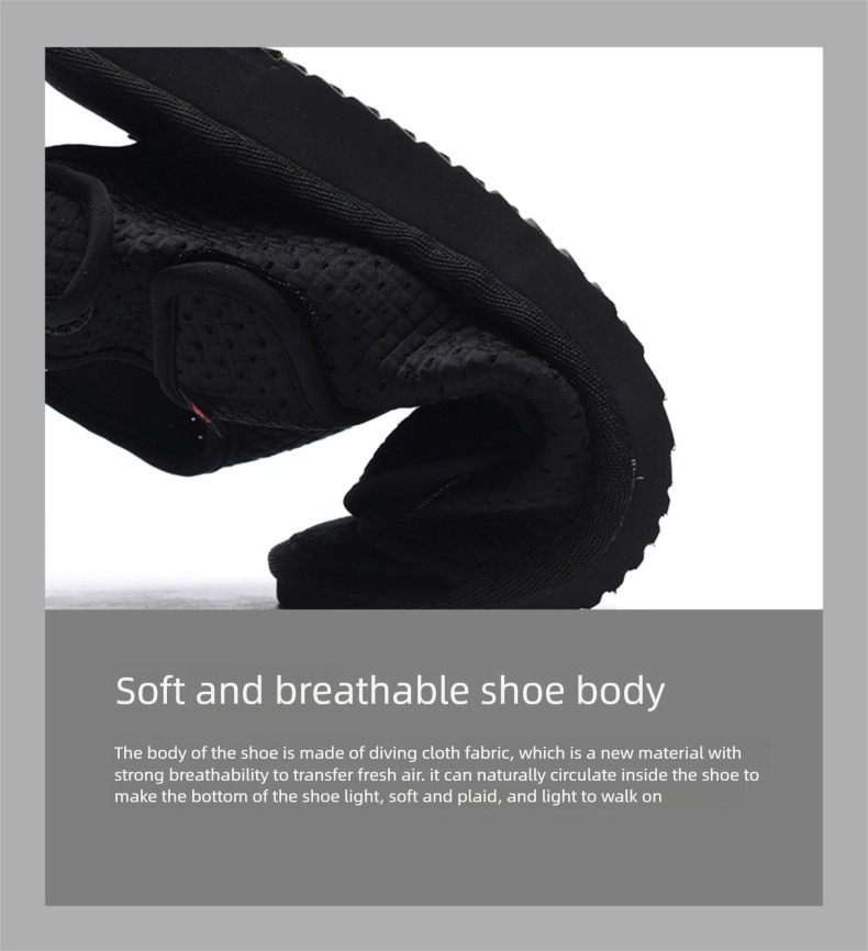 Sandali estivi da uomo stretti, elastici, ammortizzanti, anti-distorsione, anti-dolorifici, scarpe sportive da passeggio con supporto per la caviglia_voghion.com