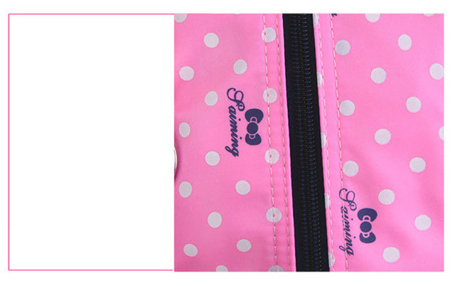 3pcs/set Dot Printing School Bags Backpack Schoolbag Fashion Kids Lovely Backpacks For Children Girls School Student Mochilas_voghion.com