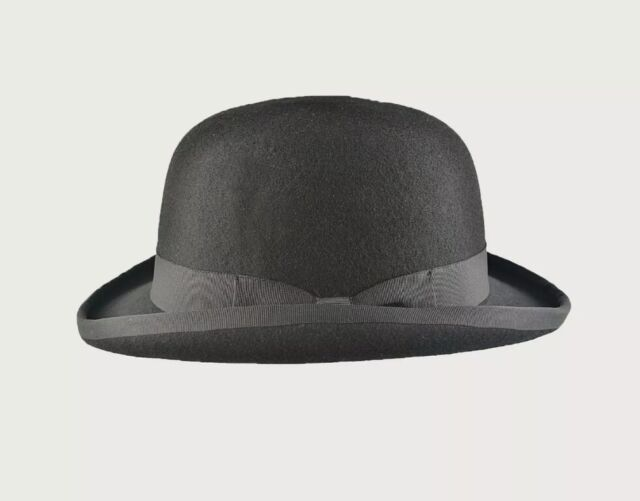 Bombín clásico hecho a mano de fieltro de lana 100% premium, muchos colores y tamaños Reino Unido_voghion.com