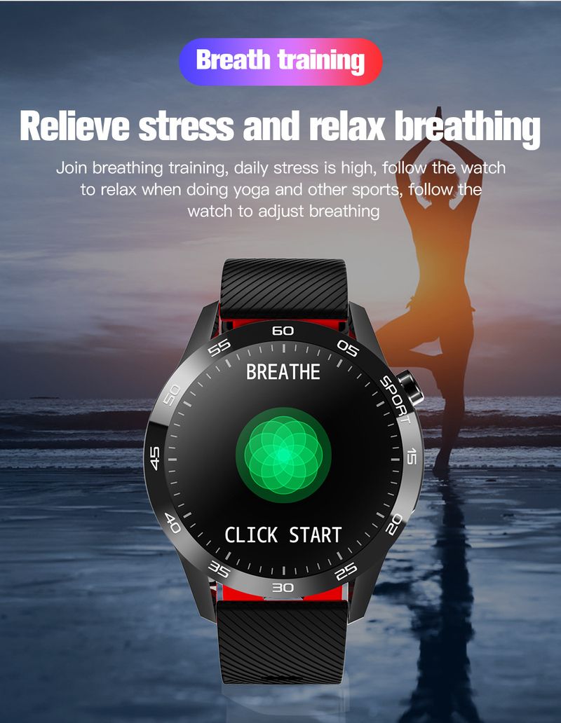 Smarte armbånd Rakuten Yahoo F22L Smart armbånd Registrerer kroppstemperatur, blodoksygen, puls, sportsarmbånd Informasjonspåminnelse_voghion.com