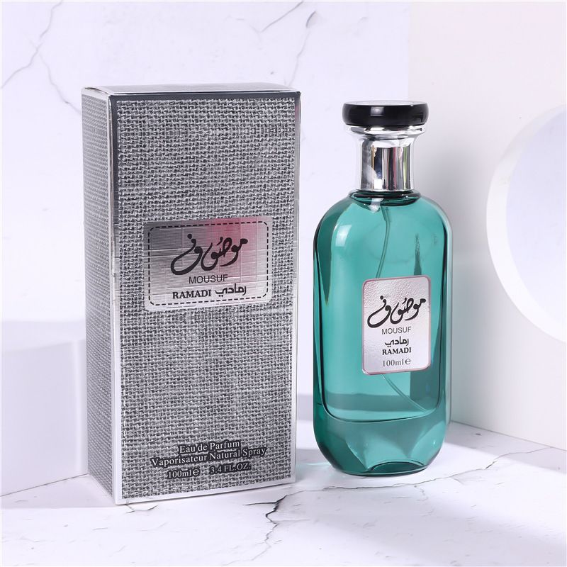 Foreign Trade Arab MOUSUF Herren- und Damenparfüm 100 ml, anhaltender Duft, Dubai Neutral Leinenbeutel, Parfüm_voghion.com