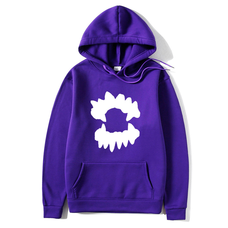 2023 Autumn New Fashion Print Casual Loose Hooded Long Sleeve Sweater for Women_voghion.com