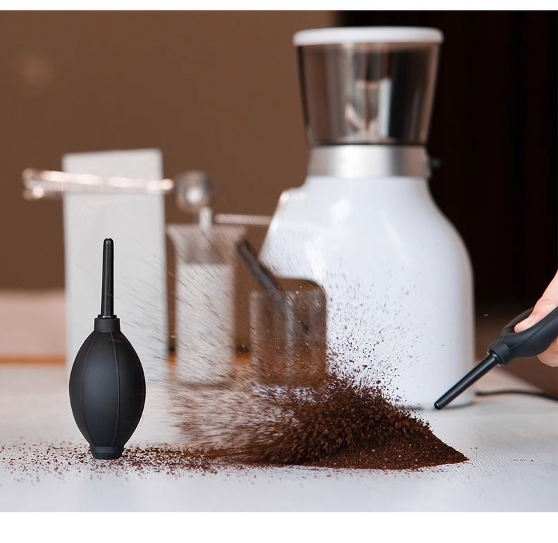 Macinacaffè a sfera d'aria per la pulizia del caffè, potente strumento per la rimozione della polvere, soffiatore a pressione_voghion.com