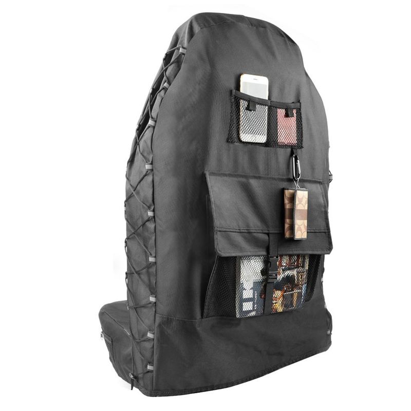 Abdeckung Oxford Tuch Langlebig Wasserdicht Mit Zurück Organizer Für Auto Lkw SUV Auto Sitz Protector_voghion.com