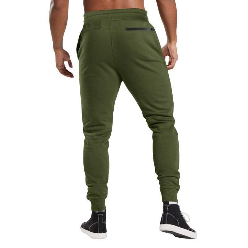 Leichte Jogginghose für Herren, atmungsaktiv, zum Wandern, Joggen, Laufen, Stretch, für Übungen und Workouts, mit Reißverschlusstasche_voghion.com