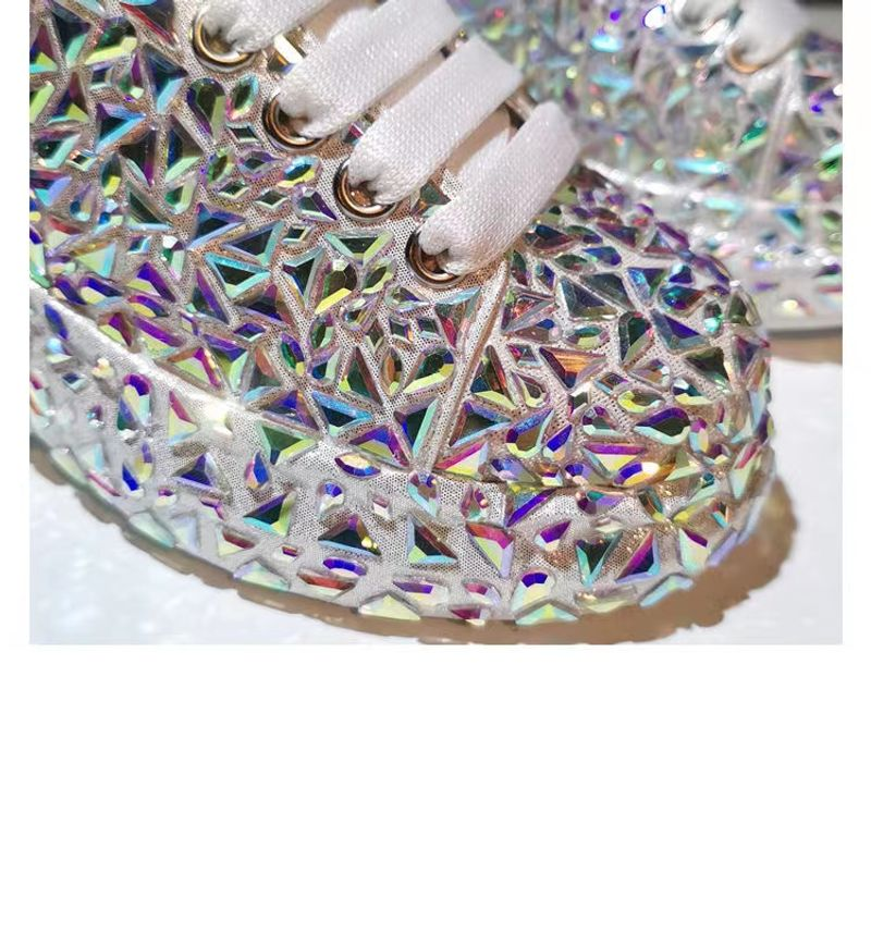 P7 2023 Herbst Frühling Leder Frauen Neue Stil Mode Plattform Ins Plattformen Turnschuhe Flut Glanz Bling Strass Schuhe_voghion.com