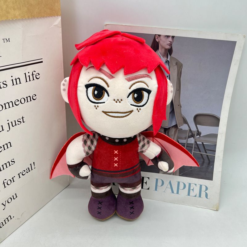 Nei Grenzgrenz NIMONA Shark Plüsch Monster Girl Nimona Plüsch Spillsaachen Anime Plüsch_voghion.com