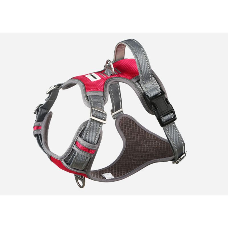 Diamond Grid Aviation Aluminium "Upgraded Version" Brustgeschirr Vollhunde-Explosionsschutzweste Bequeme atmungsaktive_voghion.com