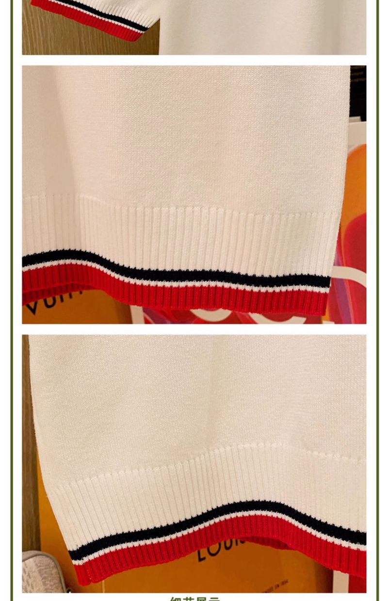 Men's Clothing men's fashion men's T shirt short sleeve summer leisure personality light luxury color matching knitted polo shirt men_voghion.com