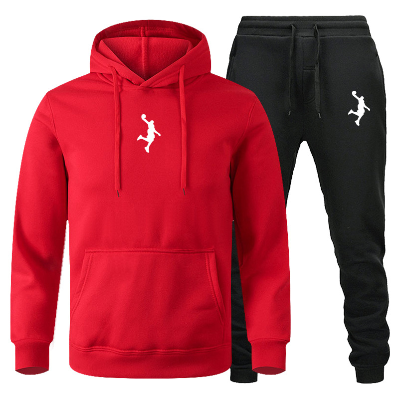 Ensemble de pulls pour hommes, vêtements de sport décontractés, ensemble de pulls pour couple à manches longues automne et hiver, ensemble de pantalons de salle de bain deux pièces_voghion.com