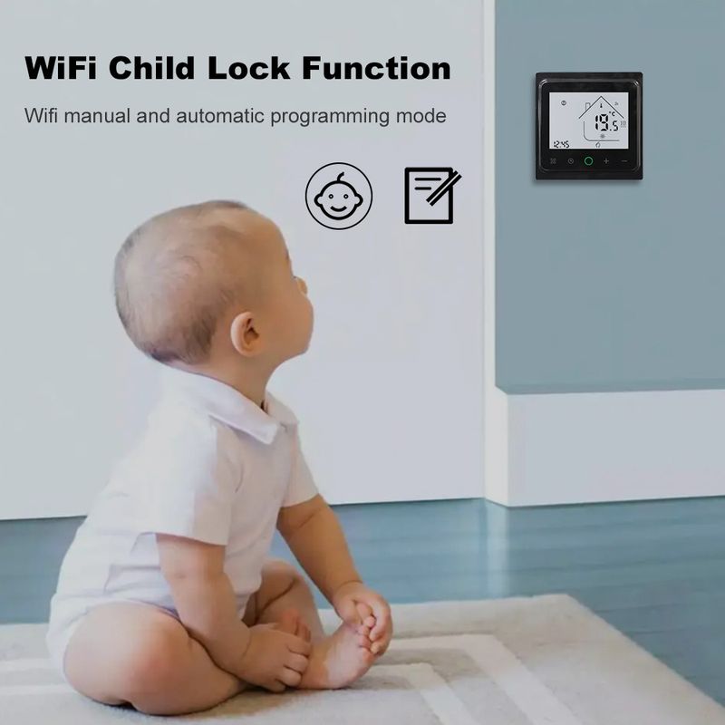 Tuya thrmostat wifi smart lif Tmpratur Controllr lctric hating Gas Boilr Support Yandx Alic Alxa Googl_voghion.com