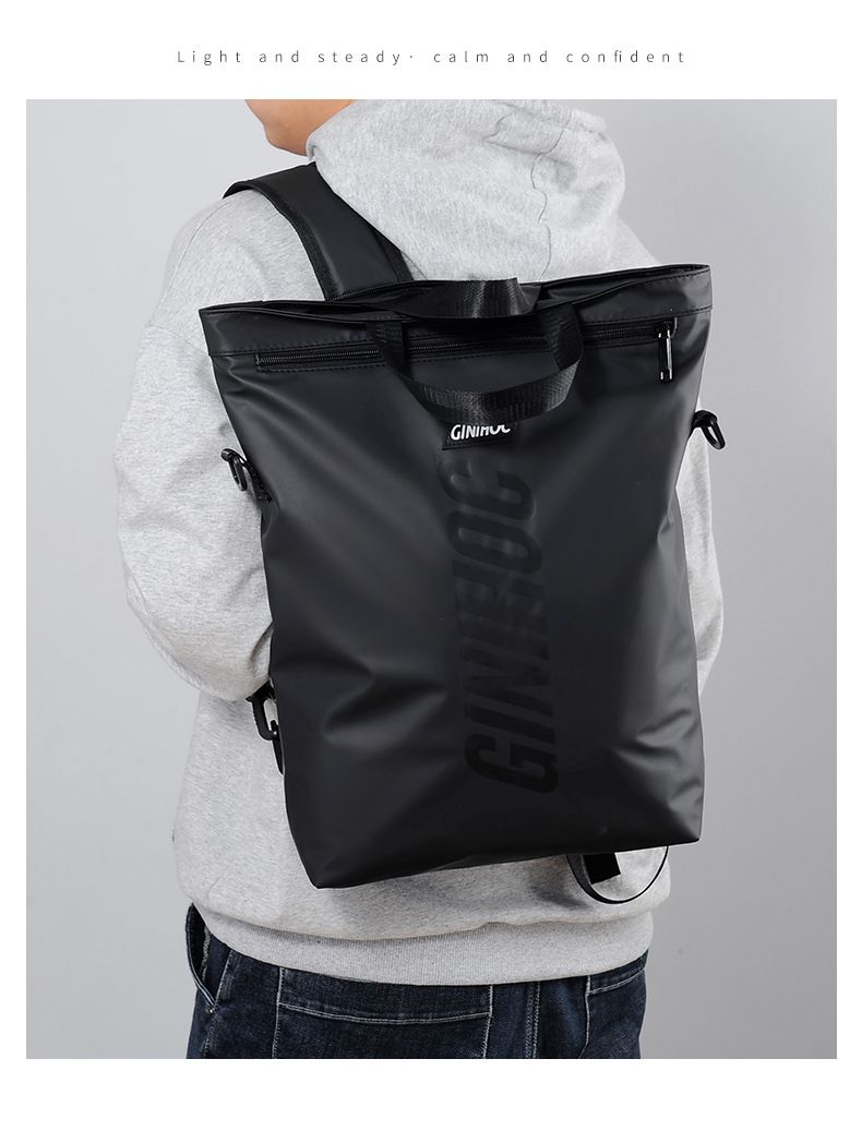 Men's Bags Men's Backpack Commuter Bag Large Capacity Multi Function Multi Function Bag Outdoor Shoulder Messenger Painting Bag_voghion.com