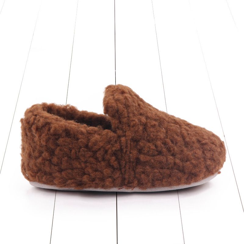 Scarpe da bambino autunno e inverno scarpe da bambino foderate in pile suola in gomma morbida antiscivolo scarpe da bambino scarpe di cotone scarpe da bambino all'ingrosso 2706_voghion.com