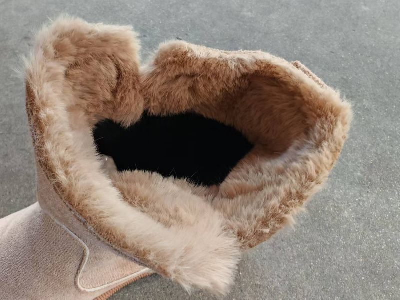 Snow 2024 Winter New Plush Lined Warm Cotton Shoes Plus Size Women's Boots_voghion.com