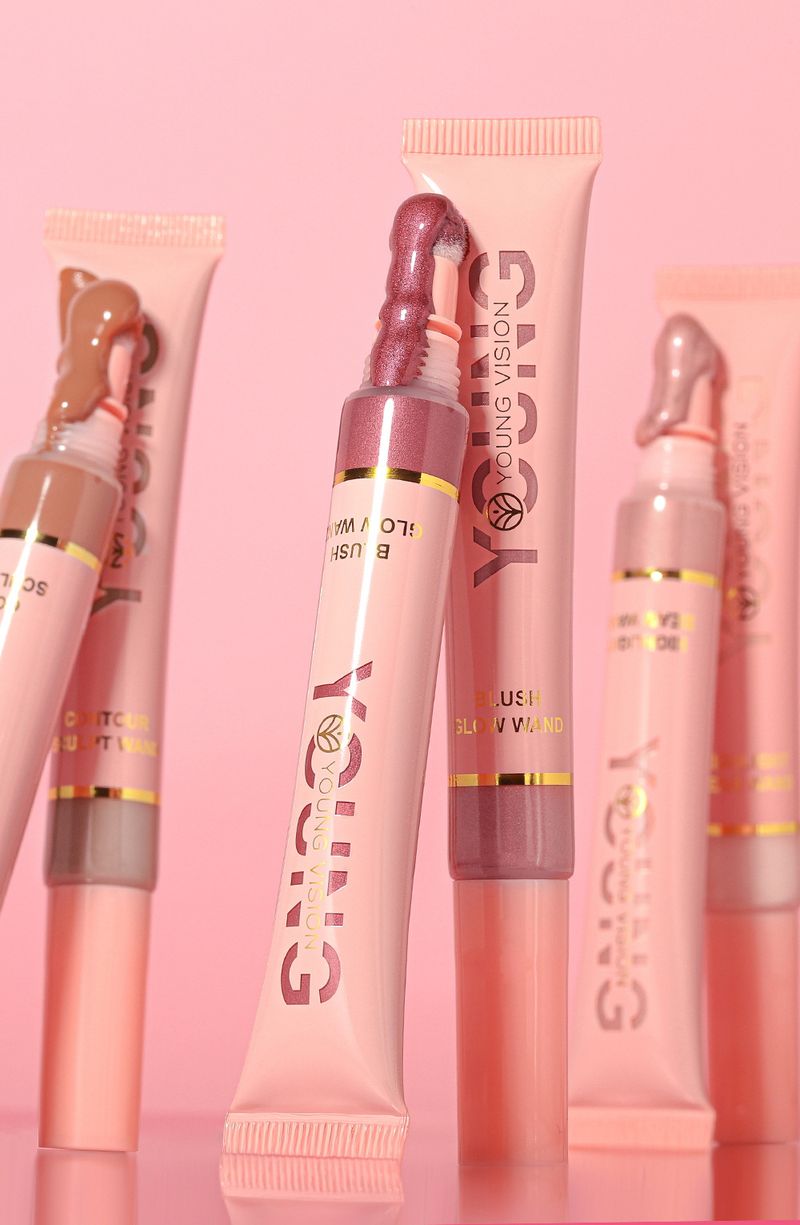 Blush YOUNG VISION Liquid Air Cushion Contouring Blush Highlighter Stick Pearlescent Delicate Blush Liquid Easy To Operate And Carry_voghion.com