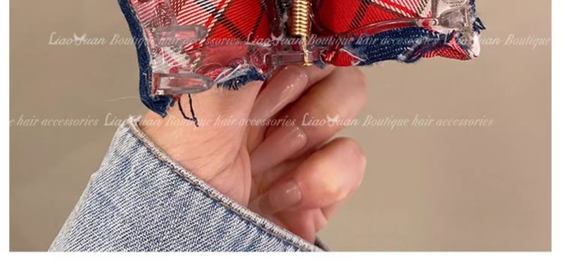 Niche design haute queue de cheval pince à saisir femme 2024 nouvelle haut de gamme amour demi cravate épingle à cheveux arrière tête requin pince_voghion.com