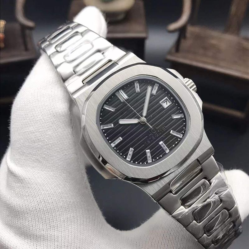 Nautilus Series 40th Anniversary Volledig Automatisch Mechanisch Zakelijk Multifunctioneel Horloge Heren 316 Solid Precision_voghion.com