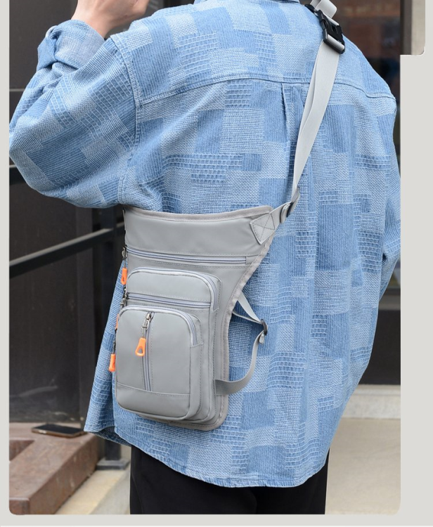 Multifunctionele schoudertas voor op de motor, beentas voor in de auto, crossbodytas voor heren, trend in fietsrugzakken_voghion.com