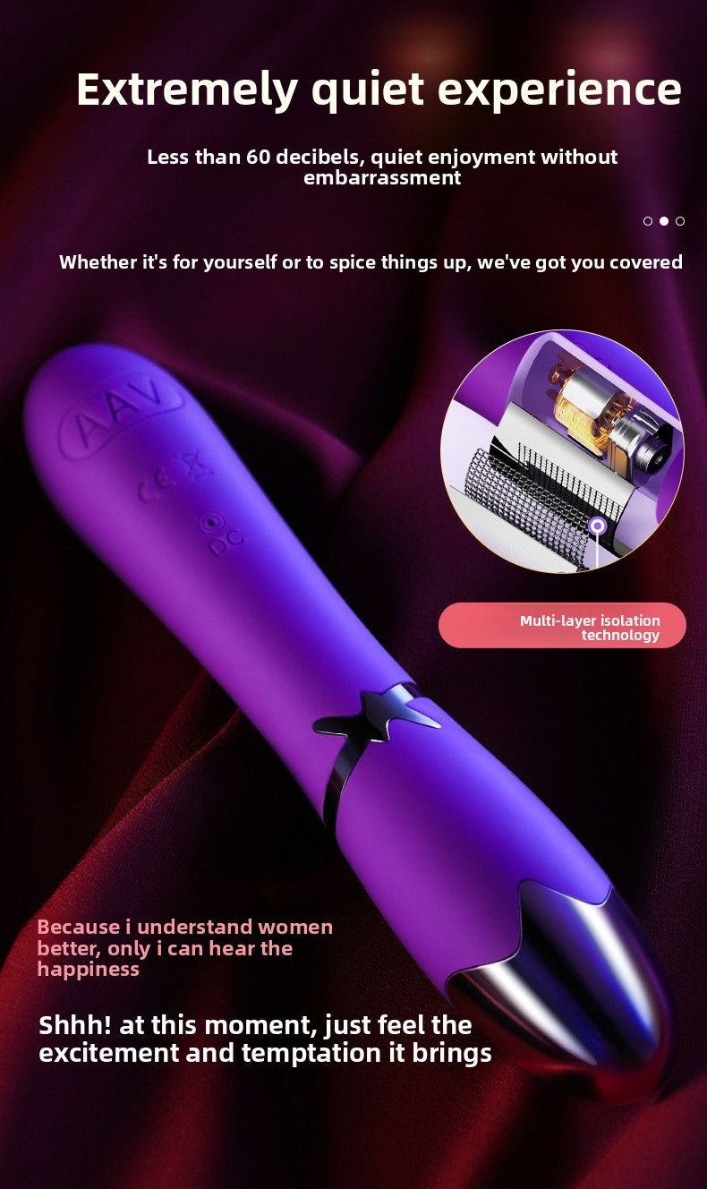 AAV Instant Tide Masseur vibrant électrique pour point G pour femmes, bâton de masturbation AV, multifréquence puissant_voghion.com