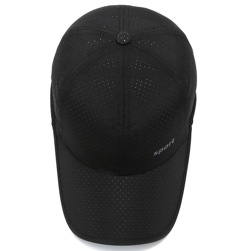 Männer Sommer Dünne Schnell Trocknende Ente Zunge Outdoor Sonnenschutz Tourismus Sonne Freizeit Angeln Sonnenschirm Baseball Hut Trend_voghion.com