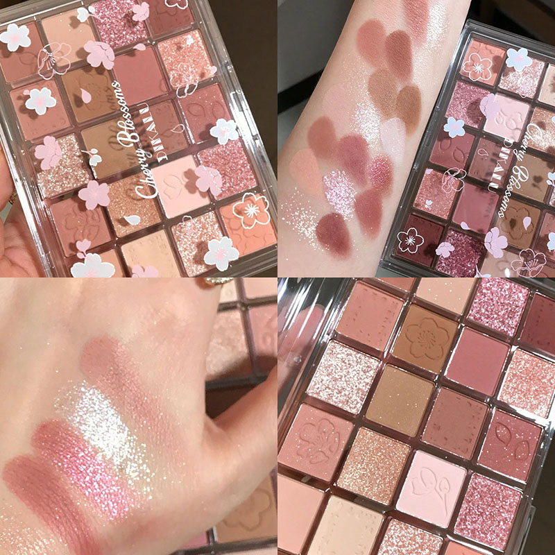 Colors Glitter 20 Creme-Gliter für Lidschatten, wasserfestes Make-up, Lidschatten-Palette, Make-up für Frauen, glänzender Schatten_voghion.com