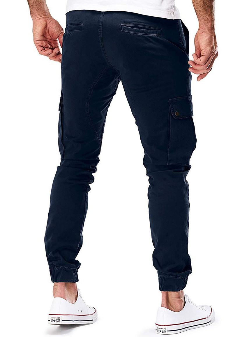 Neue gewebte Freizeithose für Herren, Arbeitshose, Hosen mit Tasche_voghion.com