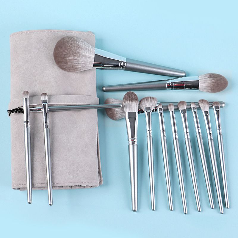 Beauty Essentials Nieuwe 14 stuks make-upkwasten met houten handvat Chujian Cangzhou make-upkwastenset Beauty Tools Make-upkwast Spot_voghion.com