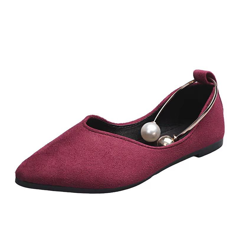 Scarpe da donna di grandi dimensioni, scarpe da donna autunnali, nuove, con stampa leopardata, a punta, basse, con fondo piatto, casual, scarpe singole da donna, un passo_voghion.com