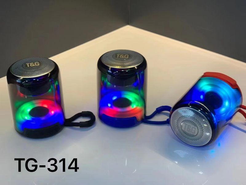 TG314 speaker, outdoor portable LED light card, USB flash drive, FM subwoofer gift, Bluetooth speaker_voghion.com