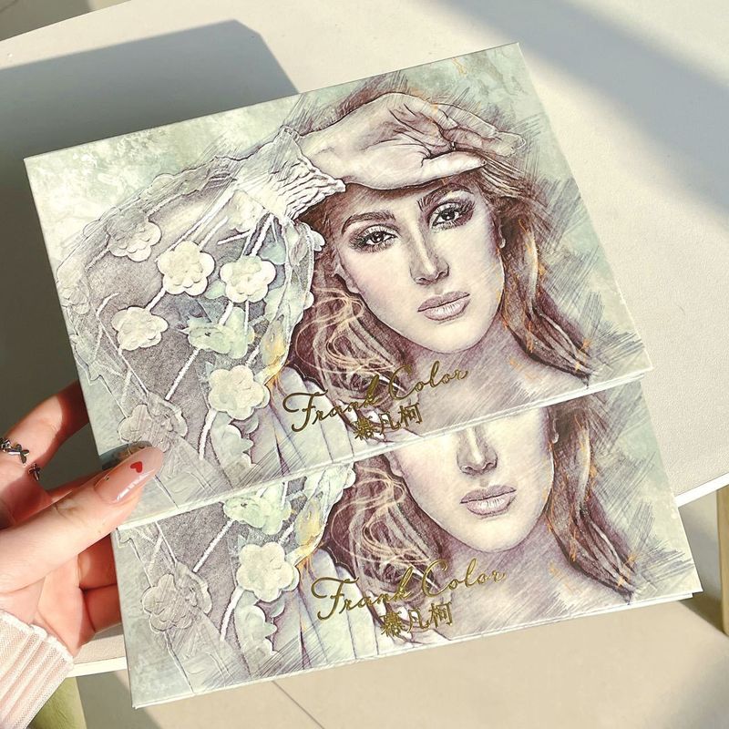 35 matte perlglanz feine flash erde milch tee farbe student erschwinglichen lidschatten platte_voghion.com