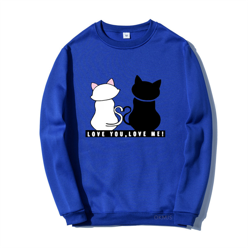 New sweater top loose long sleeved Korean version plush sweater for men and women in autumn and winter_voghion.com