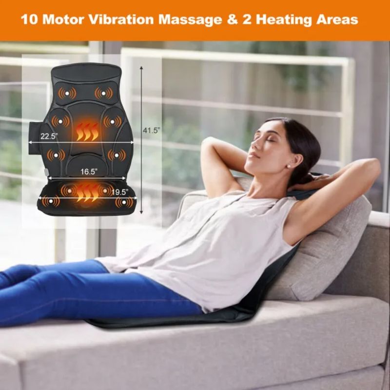 10 Body Massage Motors Vibration Mat With Foldable Full_voghion.com