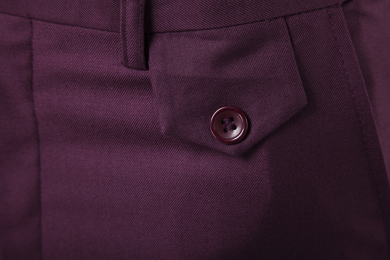 Business casual suit three-piece groomsman wedding one-button suit S-6XL_voghion.com