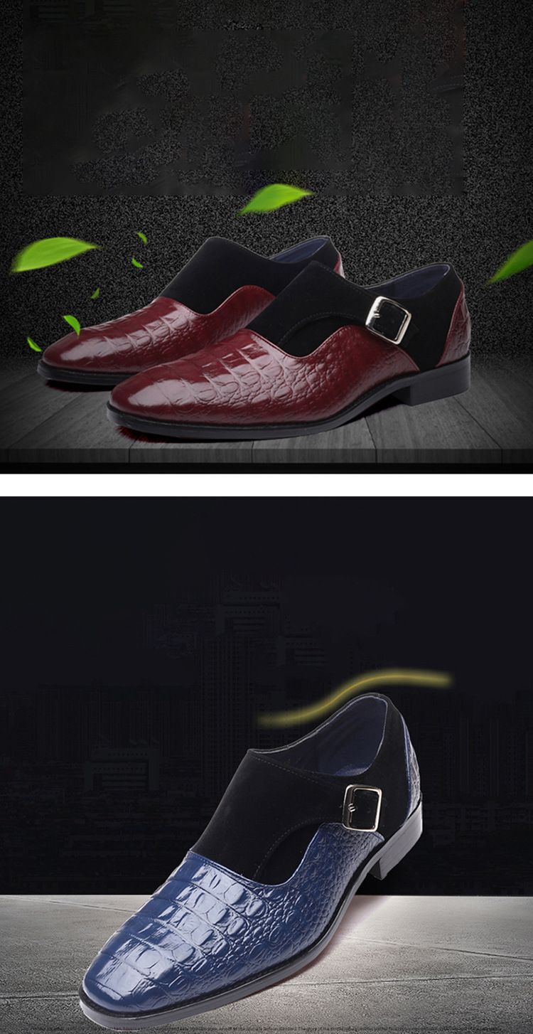 Men's Business Casual Dress Oxfords Formal Lace-Up Shoes for Office, Parties, and Daily Wear_voghion.com